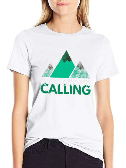 Mountains Are Calling Graphic T-Shirt