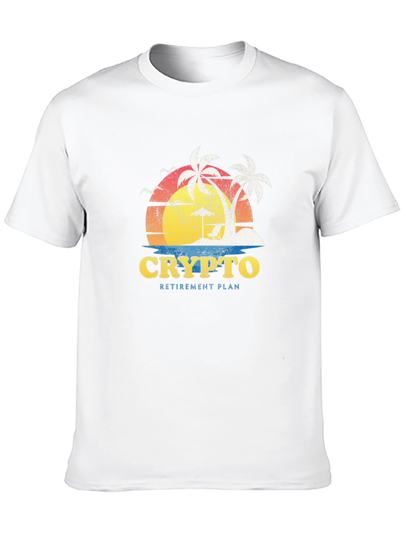 Crypto Retirement Plan T-Shirt - Island Life