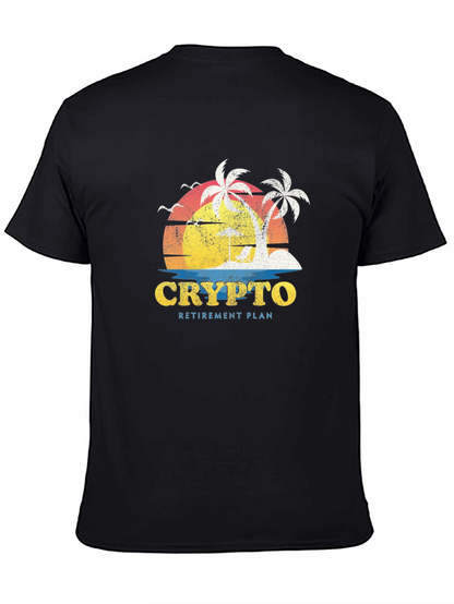Crypto Retirement Plan T-Shirt - Island Life