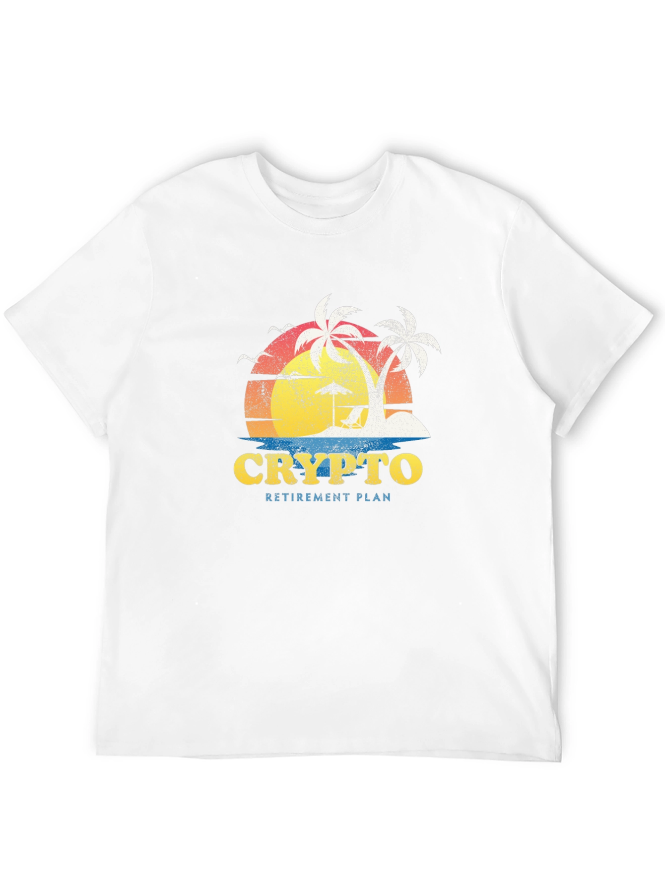 Crypto Retirement Plan T-Shirt - Island Life