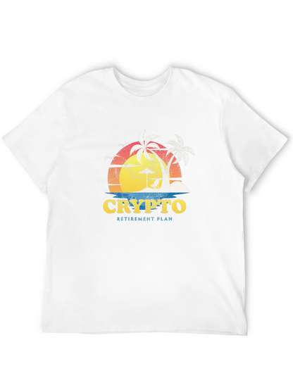 Crypto Retirement Plan T-Shirt - Island Life