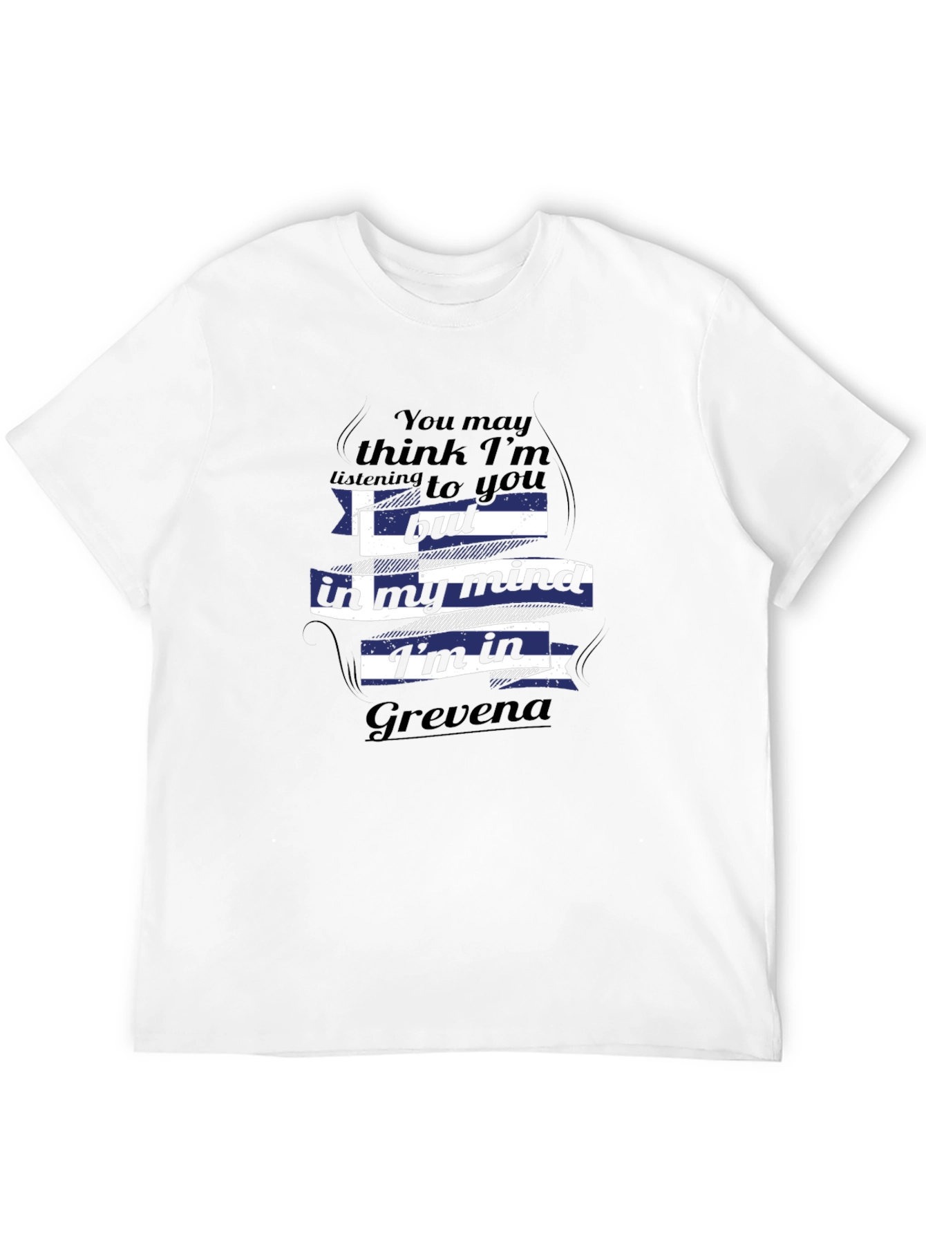 Grevena Mind T-Shirt - Greece Vacation Tee