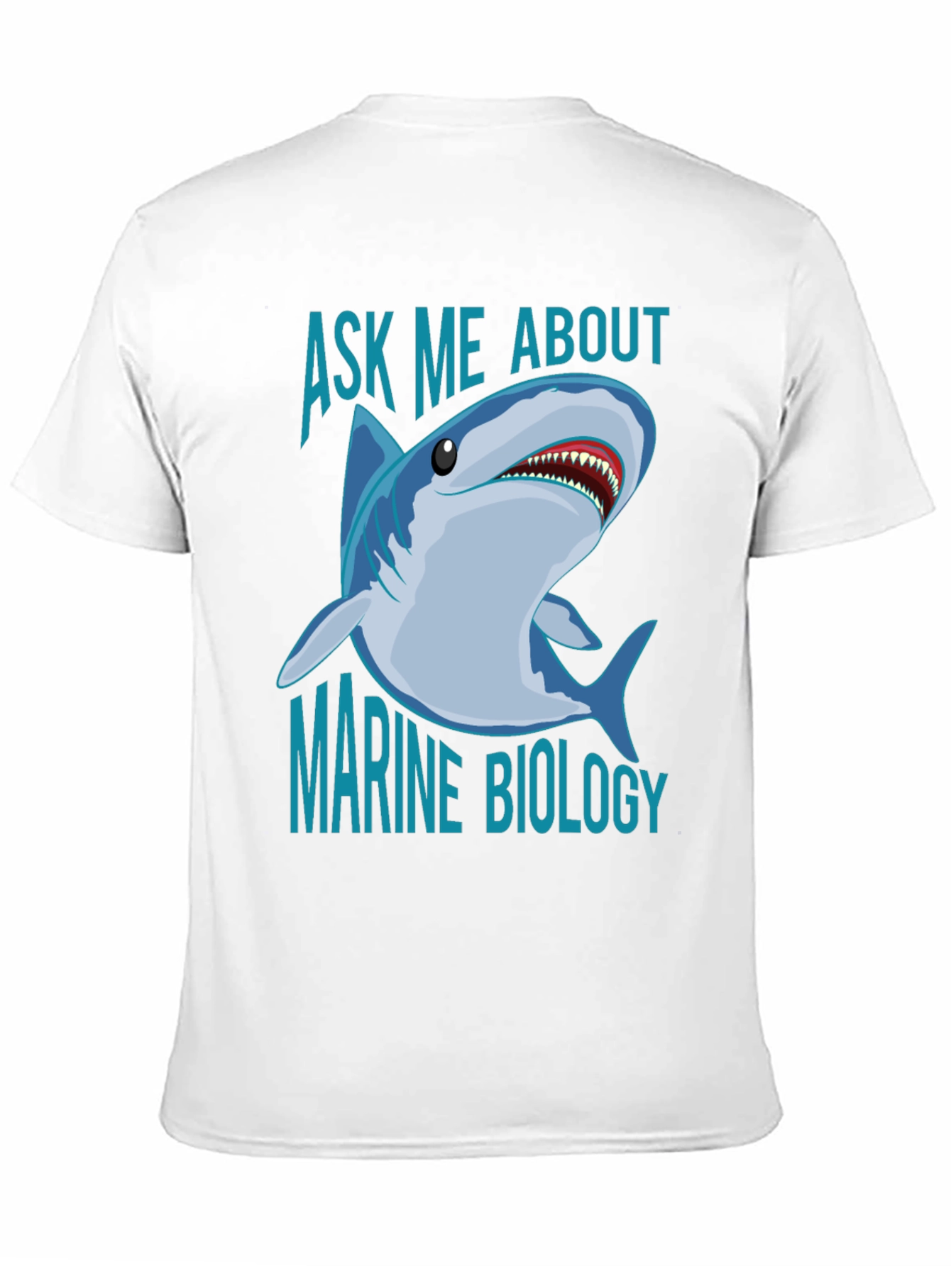 Ask Me About Marine Biology Shark T-Shirt