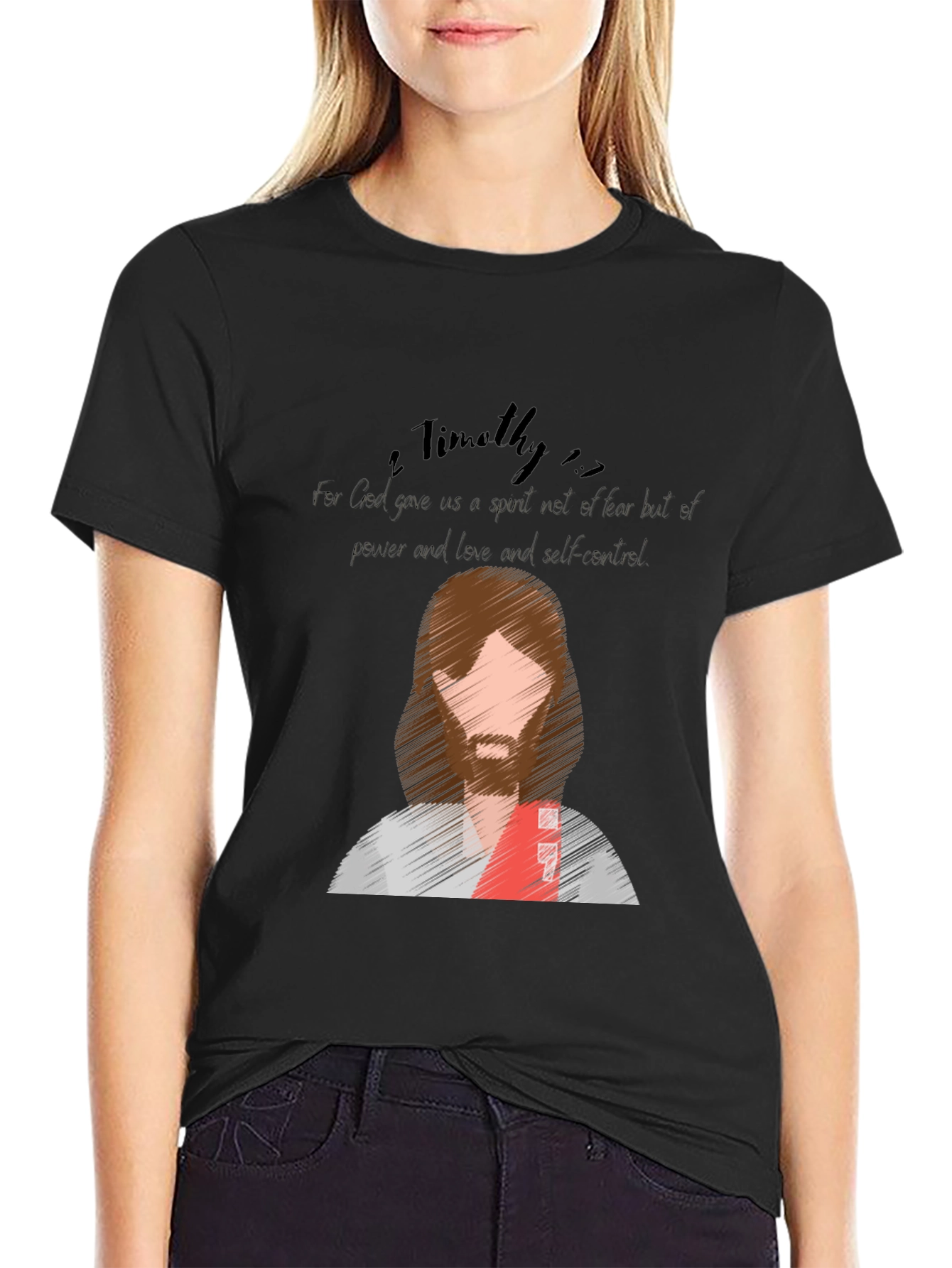 Faith-Inspired Tee: 2 Timothy Verse Shirt