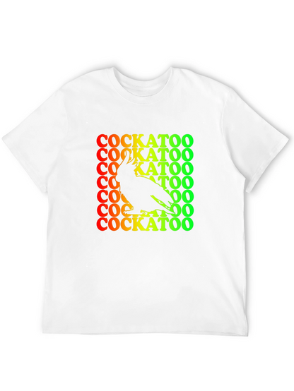 Cockatoo Graphic Tee - Mens Black T-Shirt