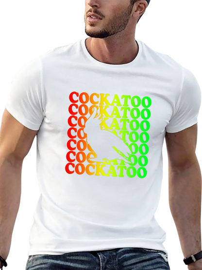 Cockatoo Graphic Tee - Mens Black T-Shirt