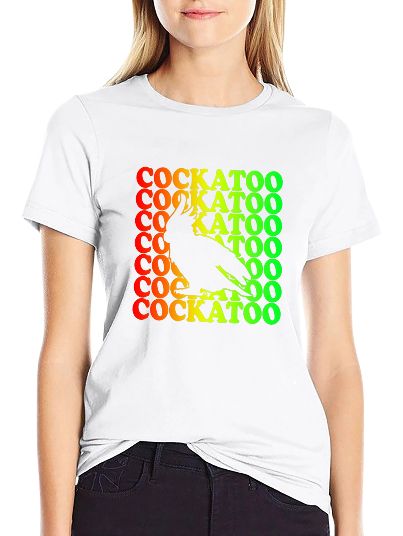 Cockatoo Graphic Tee - Mens Black T-Shirt