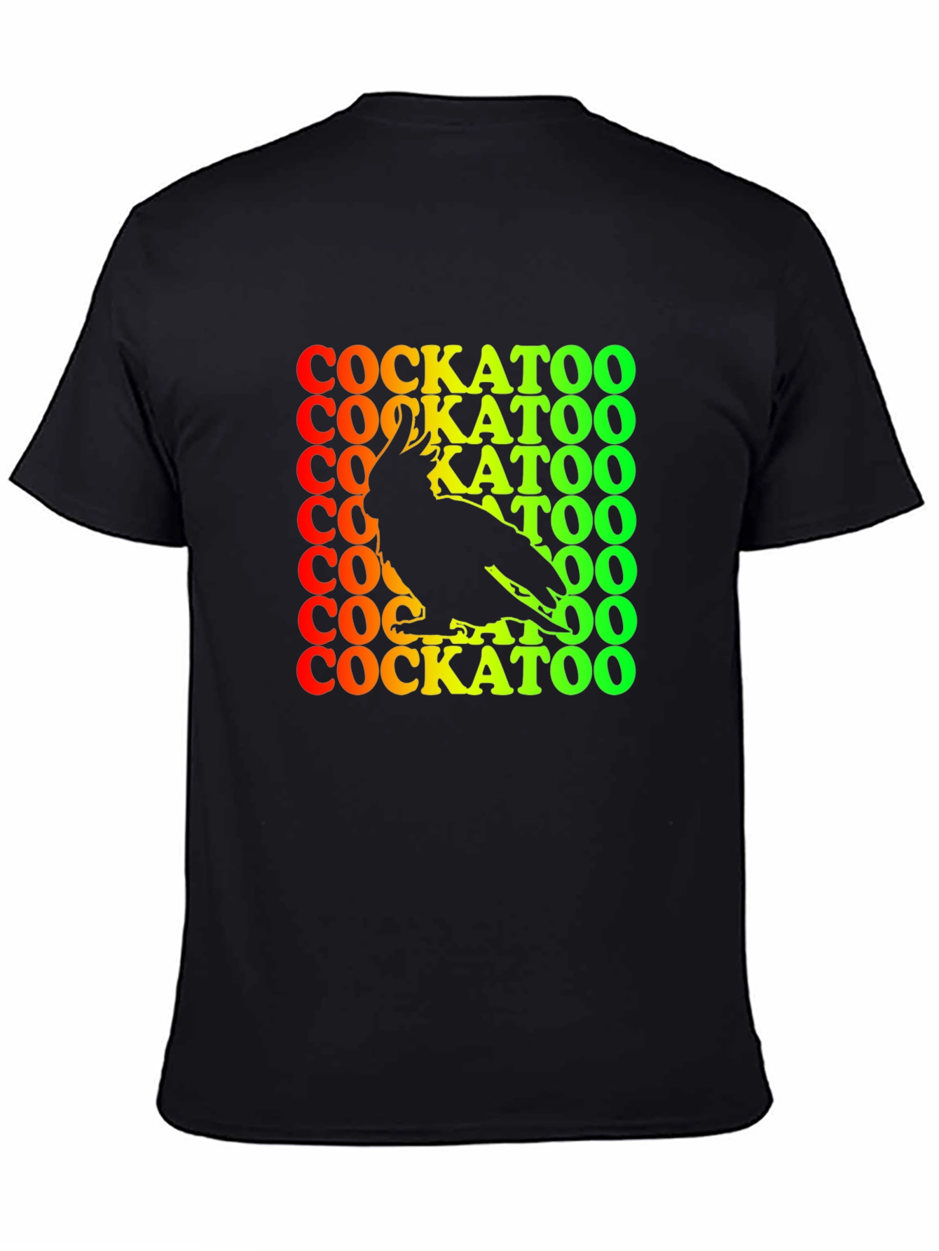 Cockatoo Graphic Tee - Mens Black T-Shirt