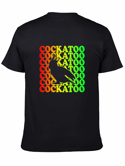 Cockatoo Graphic Tee - Mens Black T-Shirt