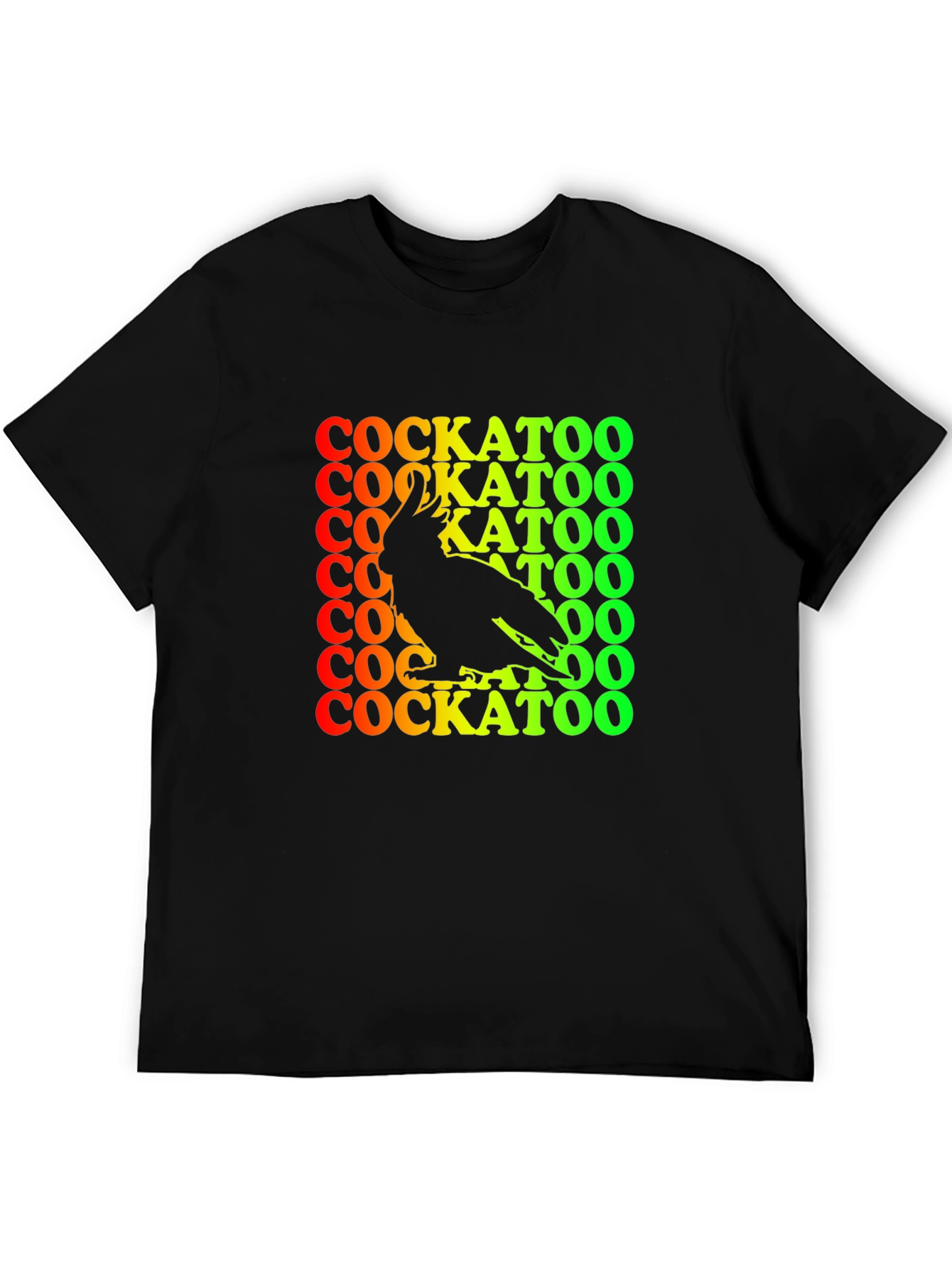 Cockatoo Graphic Tee - Mens Black T-Shirt