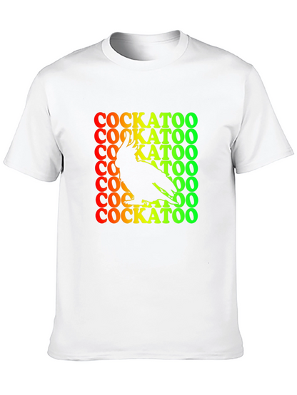 Cockatoo Graphic Tee - Mens Black T-Shirt