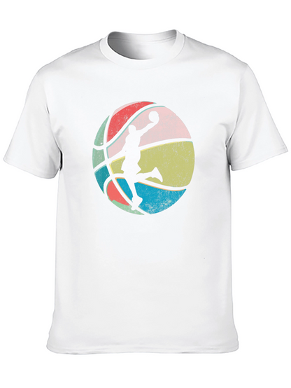 Retro Basketball Player Graphic Tee