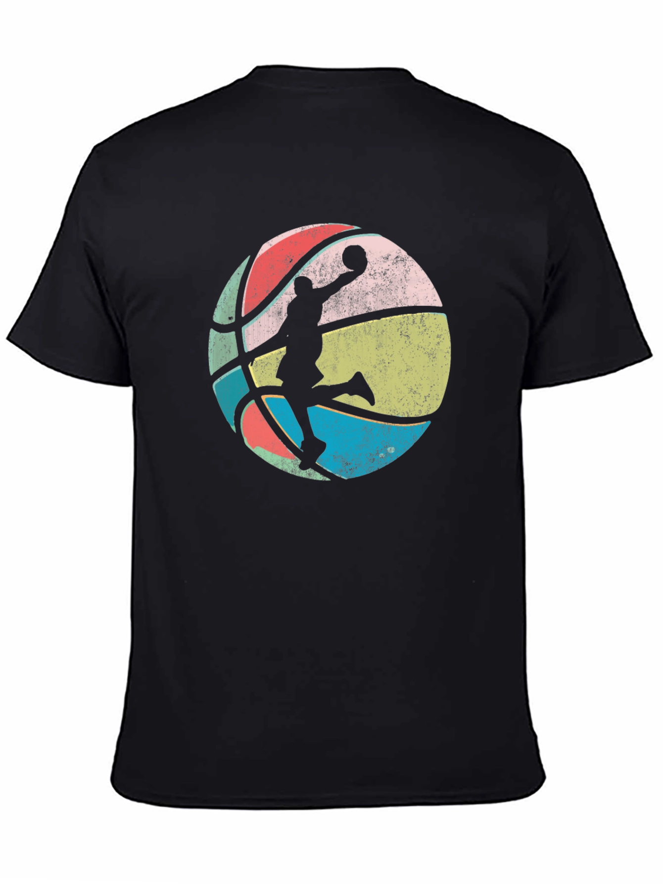 Retro Basketball Player Graphic Tee