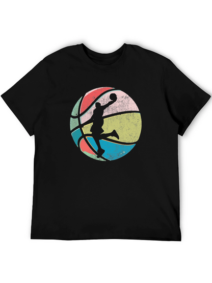 Retro Basketball Player Graphic Tee