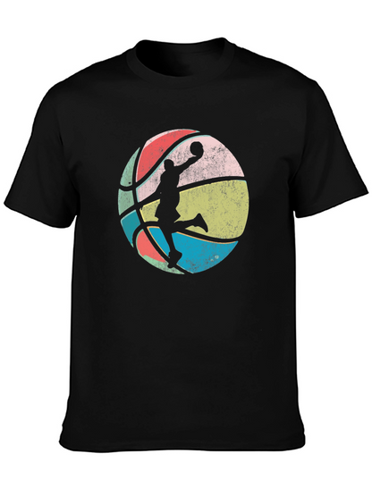 Retro Basketball Player Graphic Tee