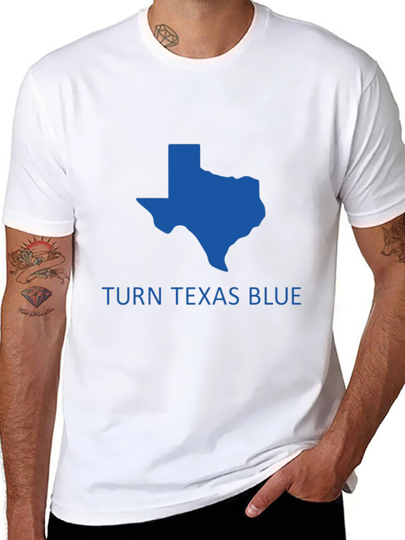 Turn Texas Blue T-Shirt