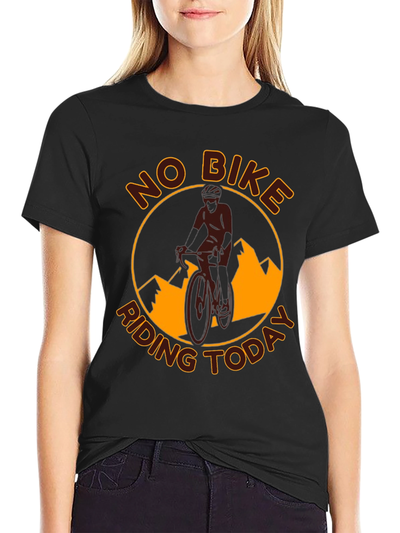 No Bike Riding Today T-Shirt