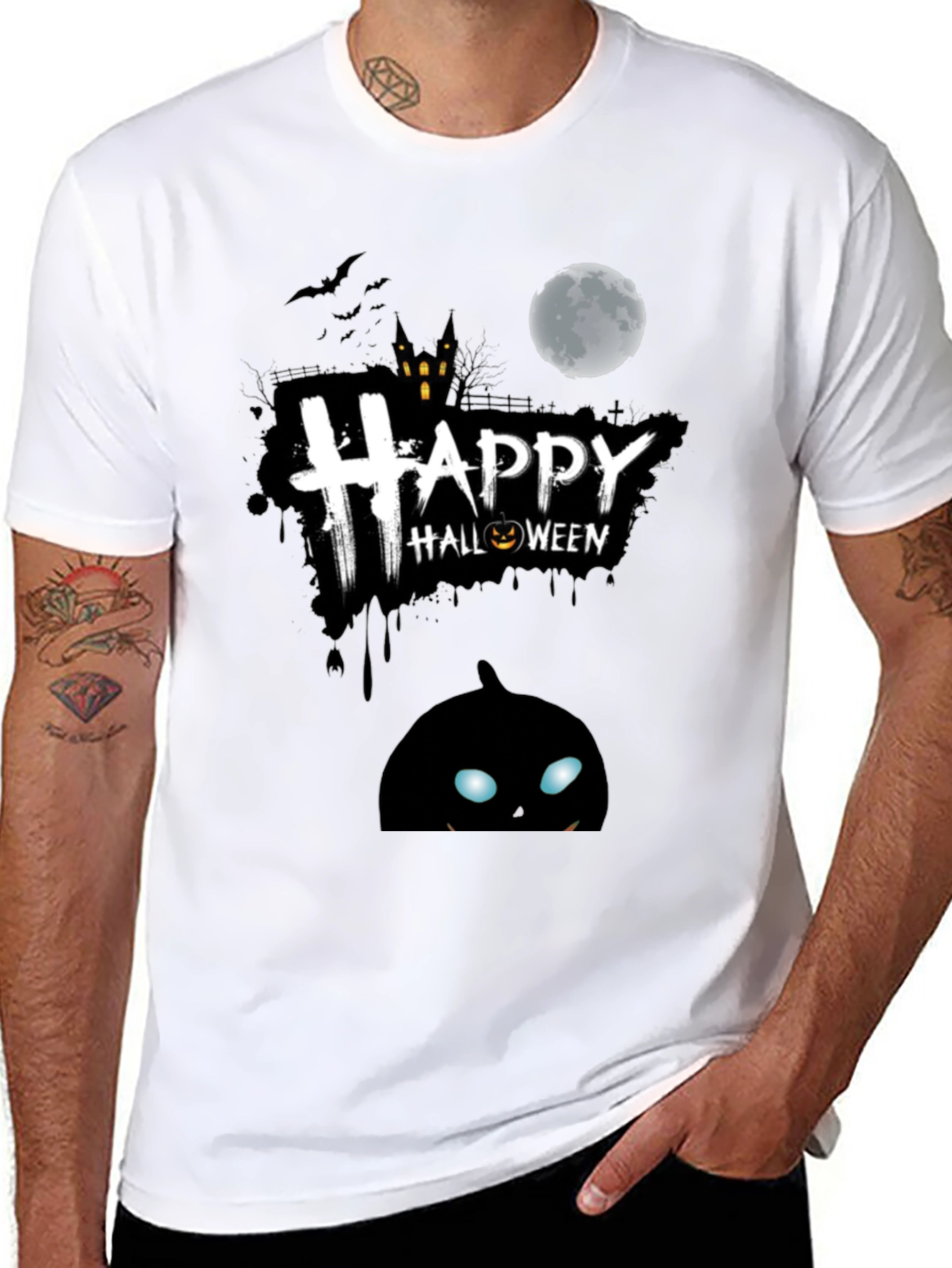 Happy Halloween Graphic T-Shirt