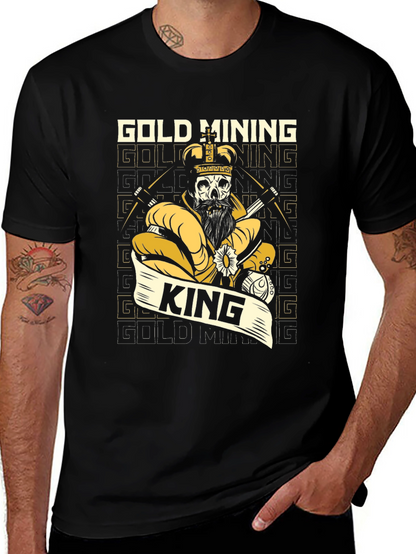 Gold Mining King Graphic Tee