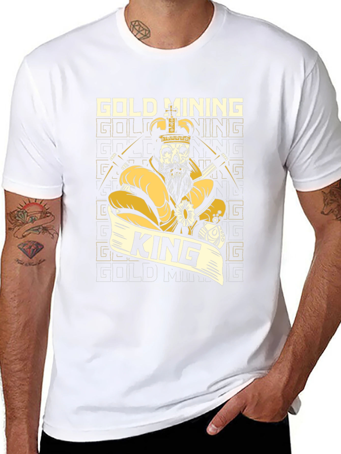 Gold Mining King Graphic Tee