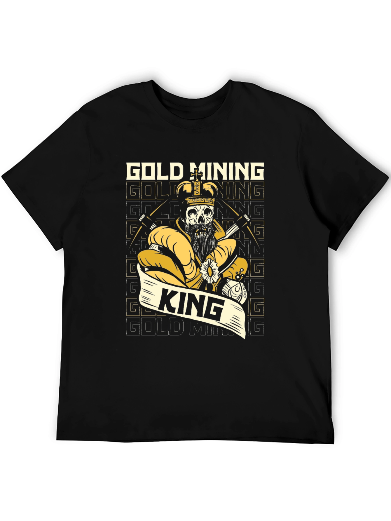 Gold Mining King Graphic Tee