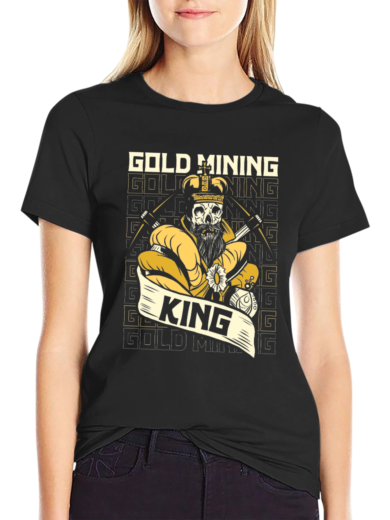Gold Mining King Graphic Tee
