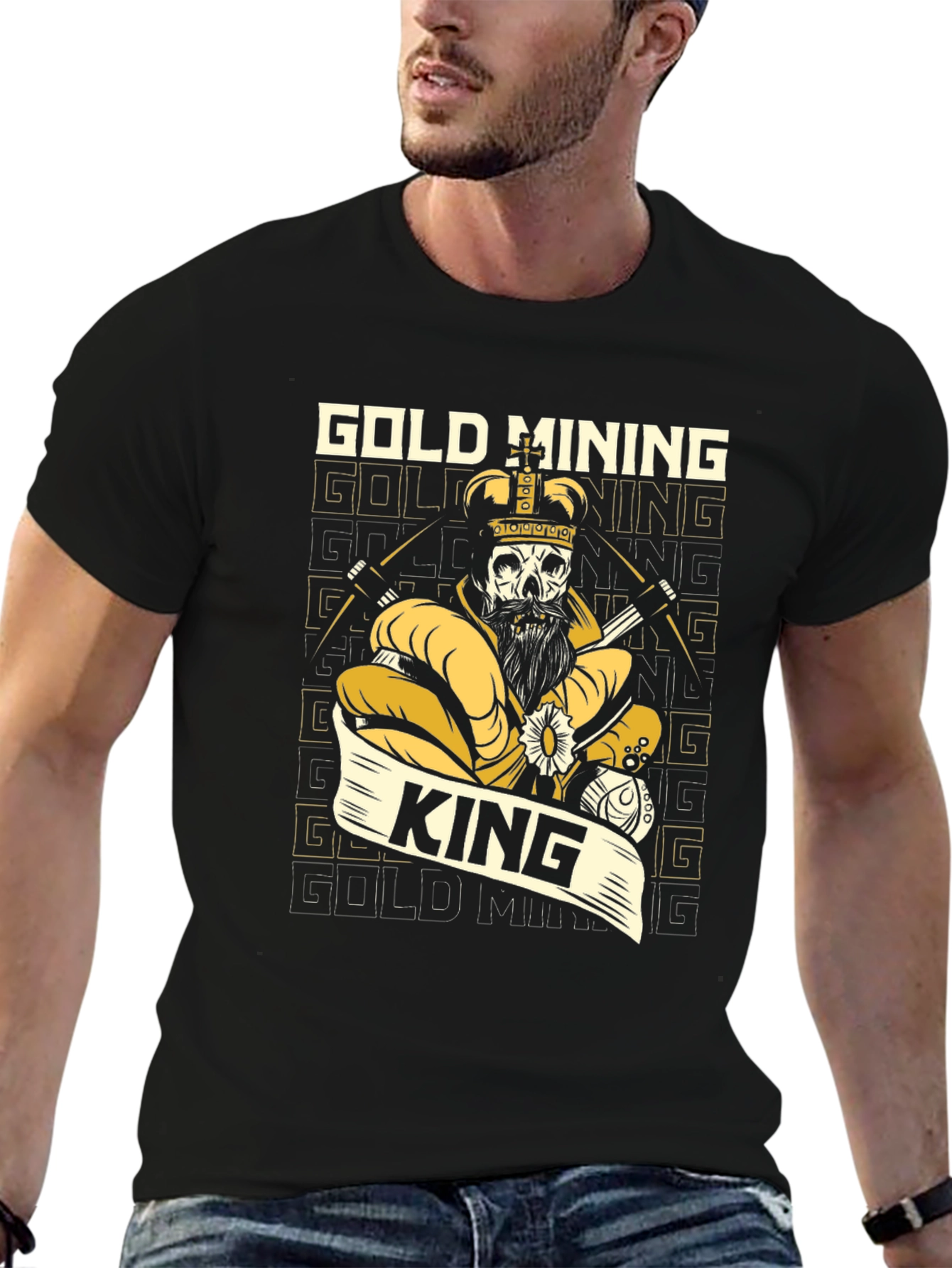 Gold Mining King Graphic Tee