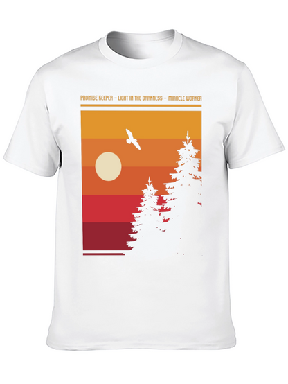 Promise Keeper Nature Graphic Tee - Light in Darkness