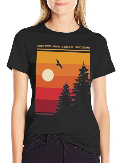 Promise Keeper Nature Graphic Tee - Light in Darkness