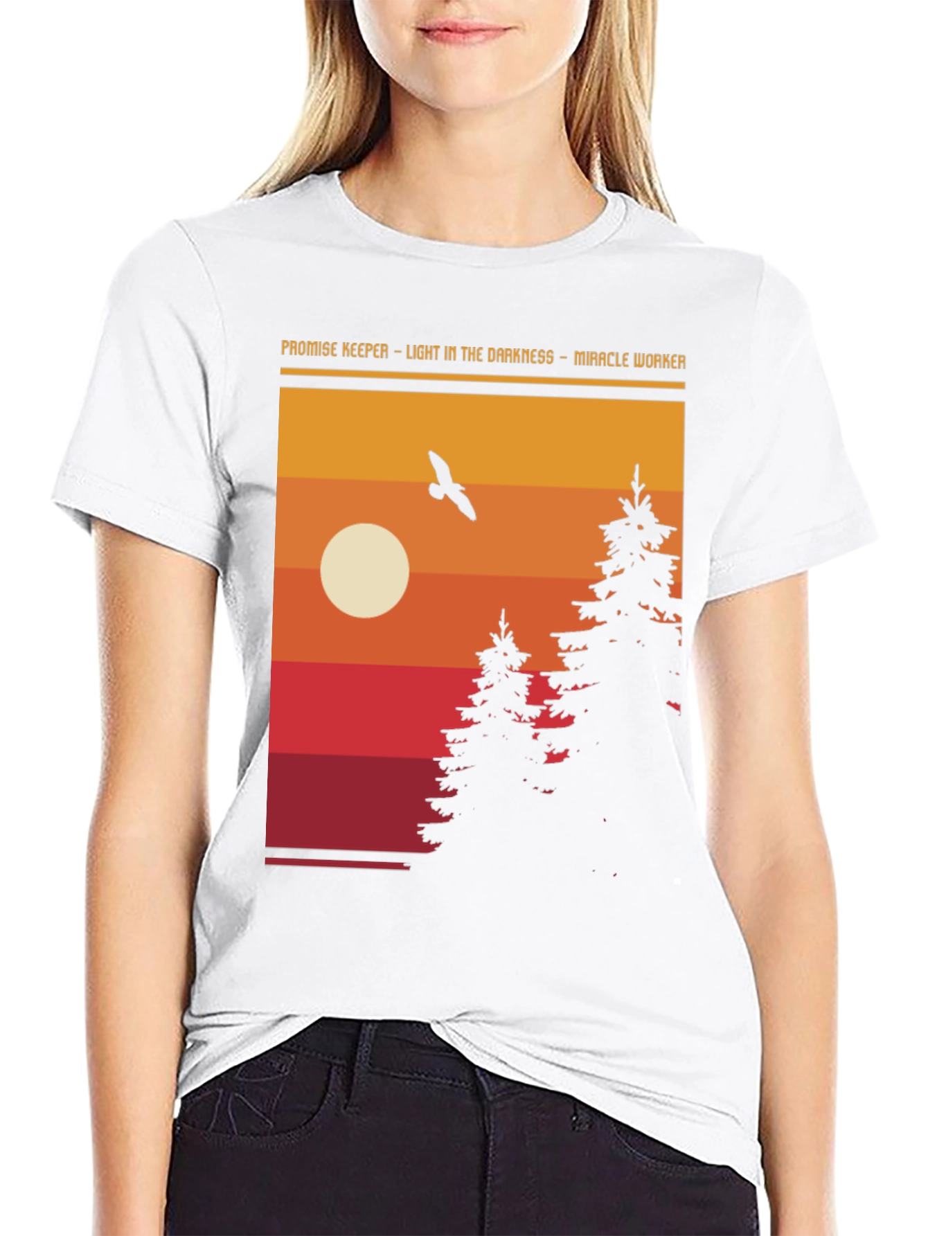 Promise Keeper Nature Graphic Tee - Light in Darkness