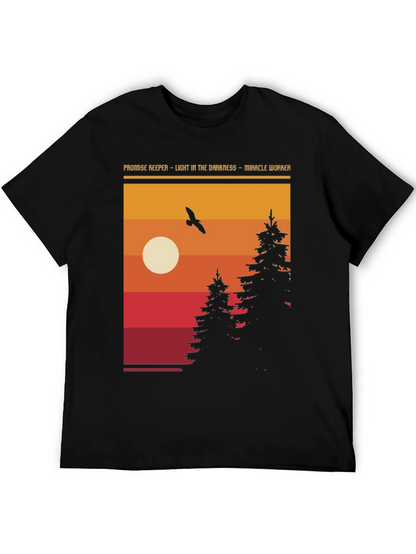 Promise Keeper Nature Graphic Tee - Light in Darkness