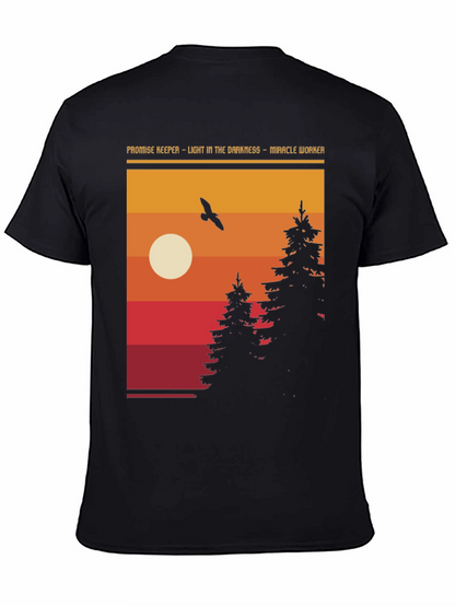 Promise Keeper Nature Graphic Tee - Light in Darkness