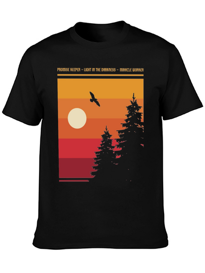 Promise Keeper Nature Graphic Tee - Light in Darkness