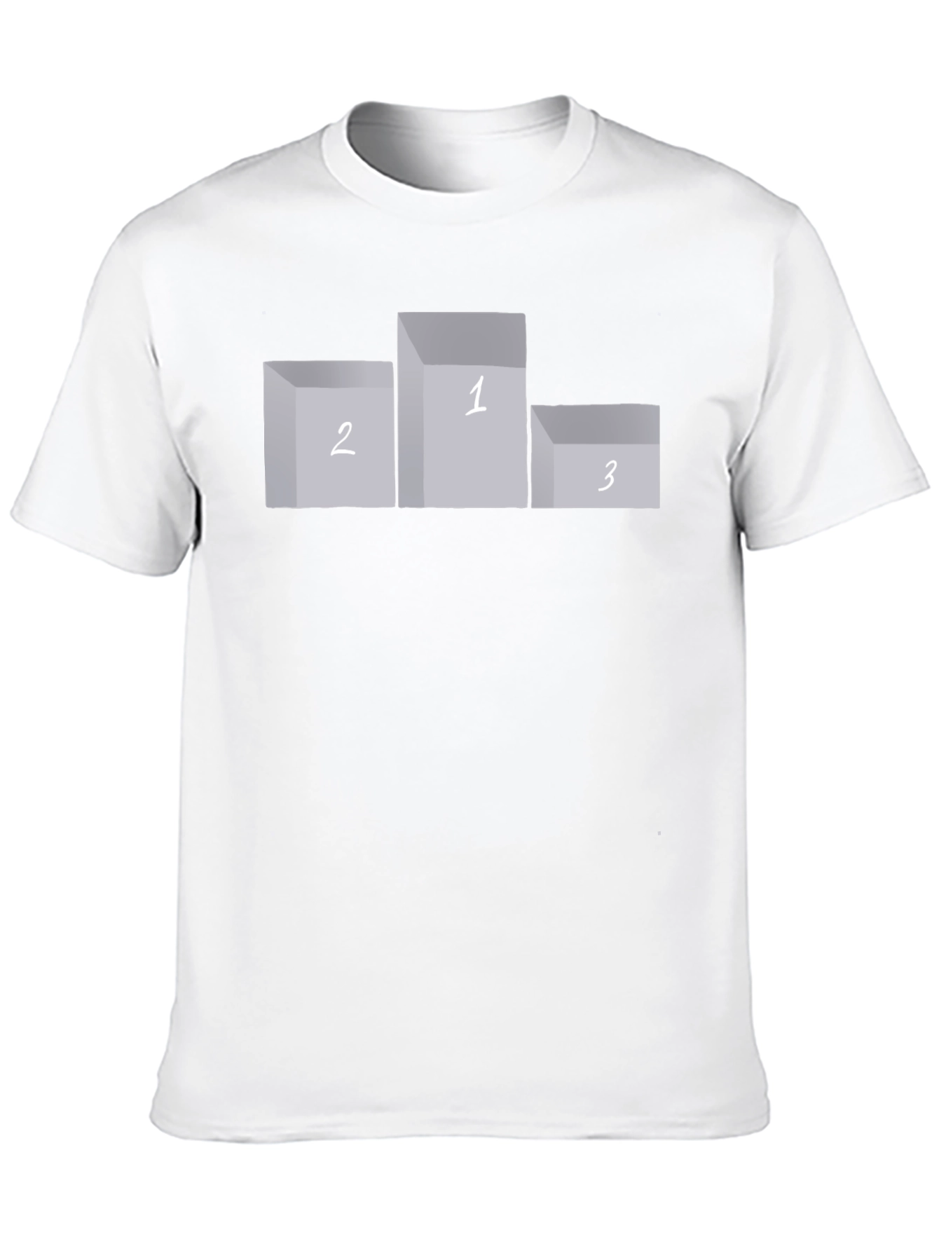 Podium T-Shirt: First Place Winner Tee