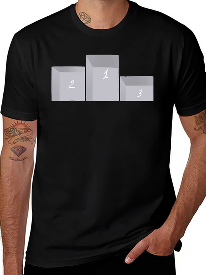 Podium T-Shirt: First Place Winner Tee