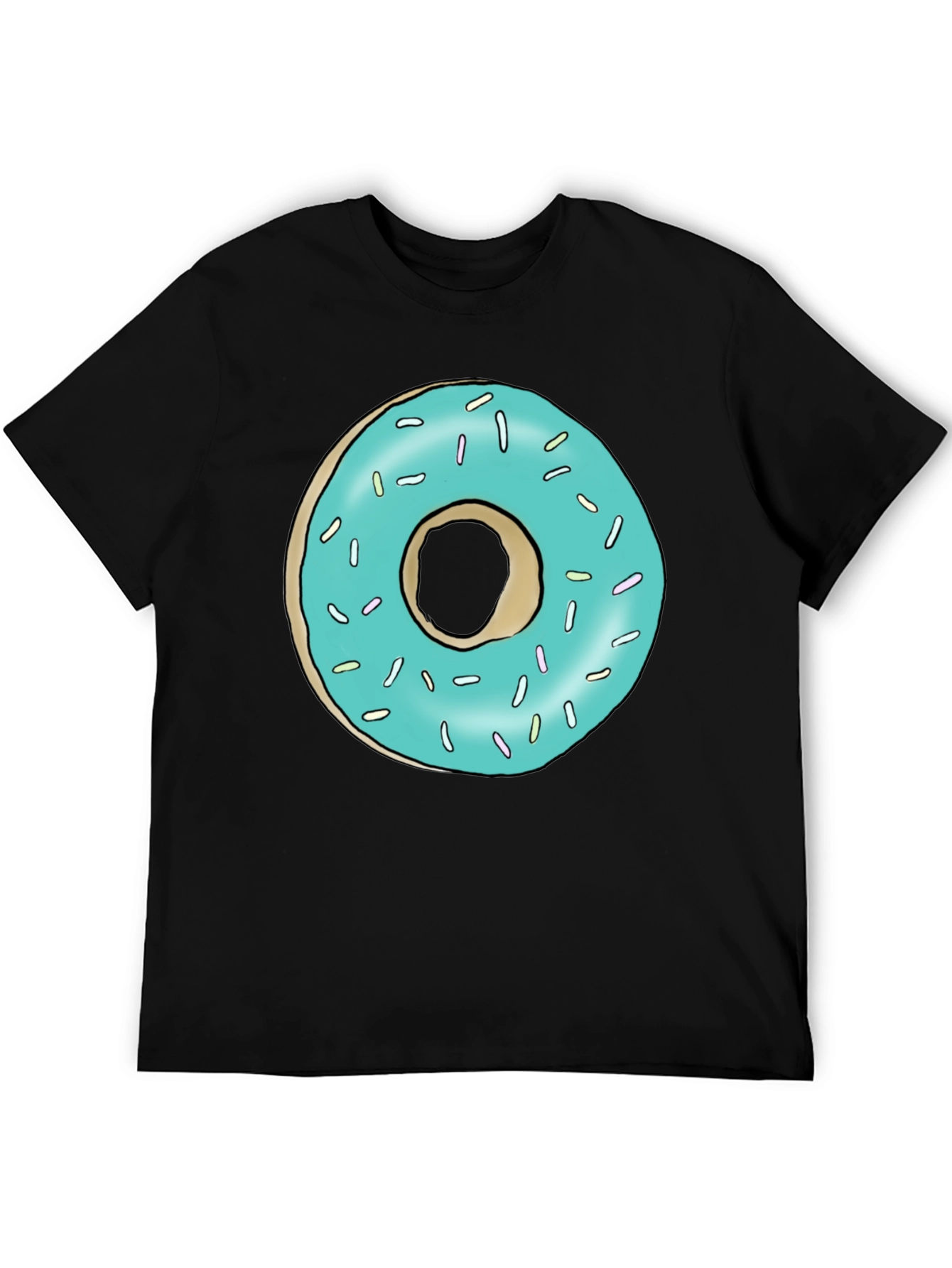 Donut Graphic T-Shirt - Fun Casual Tee