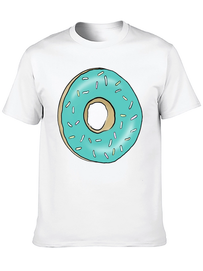 Donut Graphic T-Shirt - Fun Casual Tee