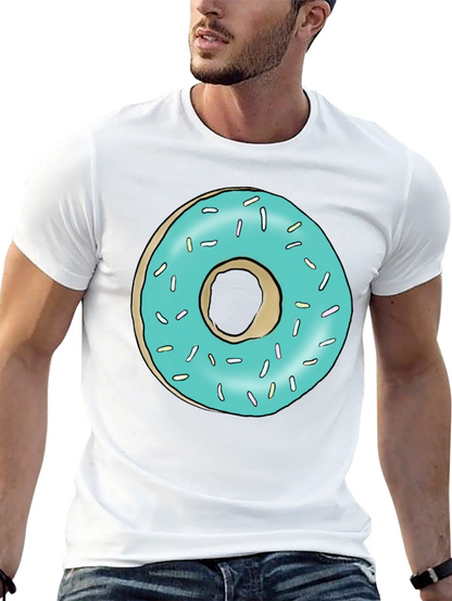 Donut Graphic T-Shirt - Fun Casual Tee