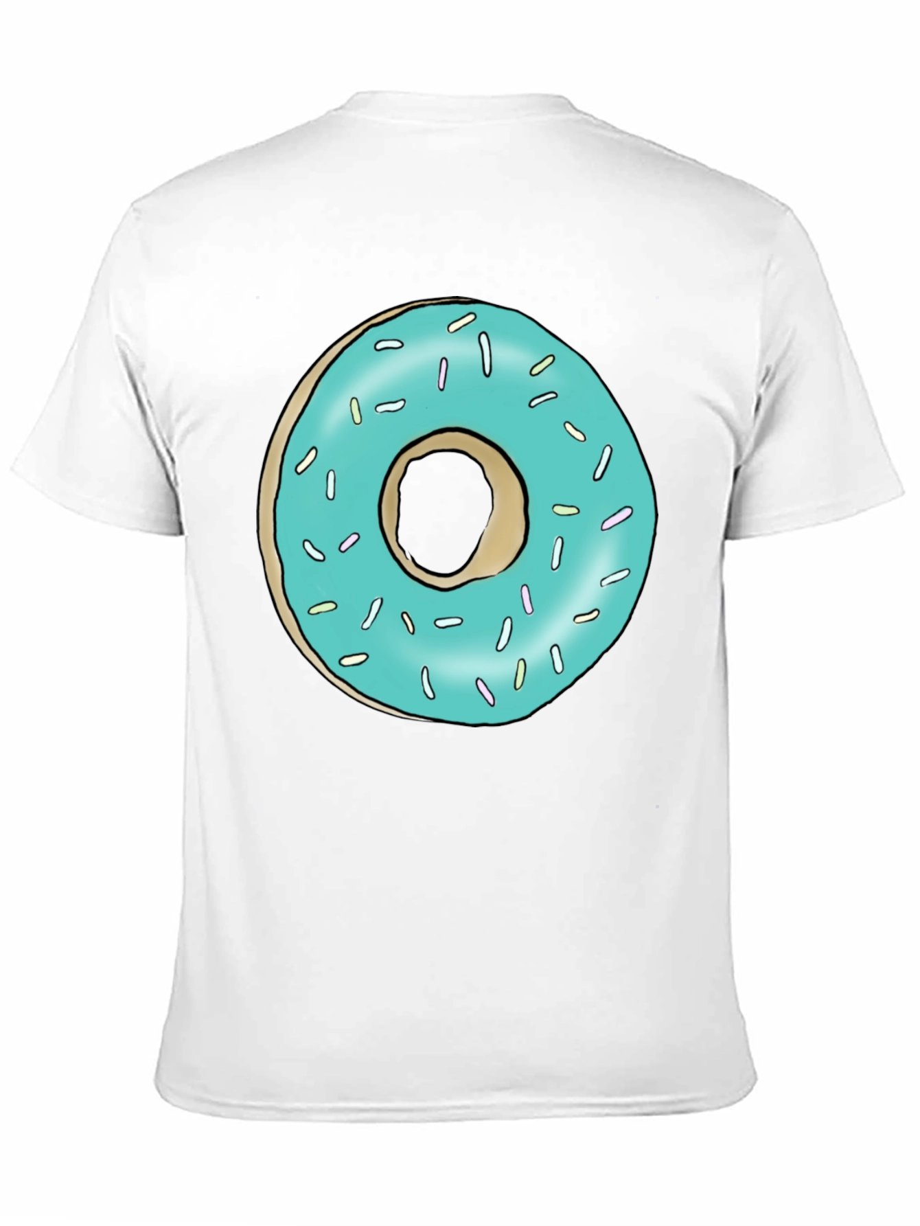 Donut Graphic T-Shirt - Fun Casual Tee