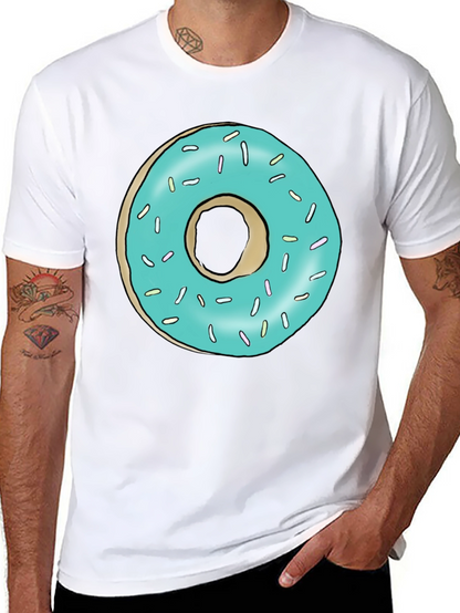 Donut Graphic T-Shirt - Fun Casual Tee