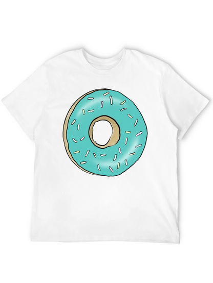 Donut Graphic T-Shirt - Fun Casual Tee
