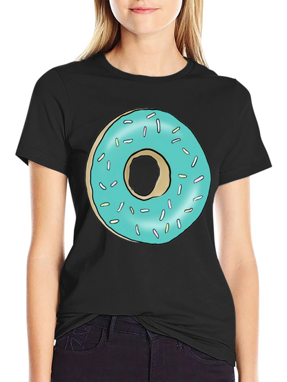 Donut Graphic T-Shirt - Fun Casual Tee