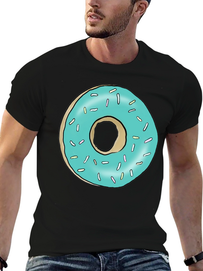 Donut Graphic T-Shirt - Fun Casual Tee