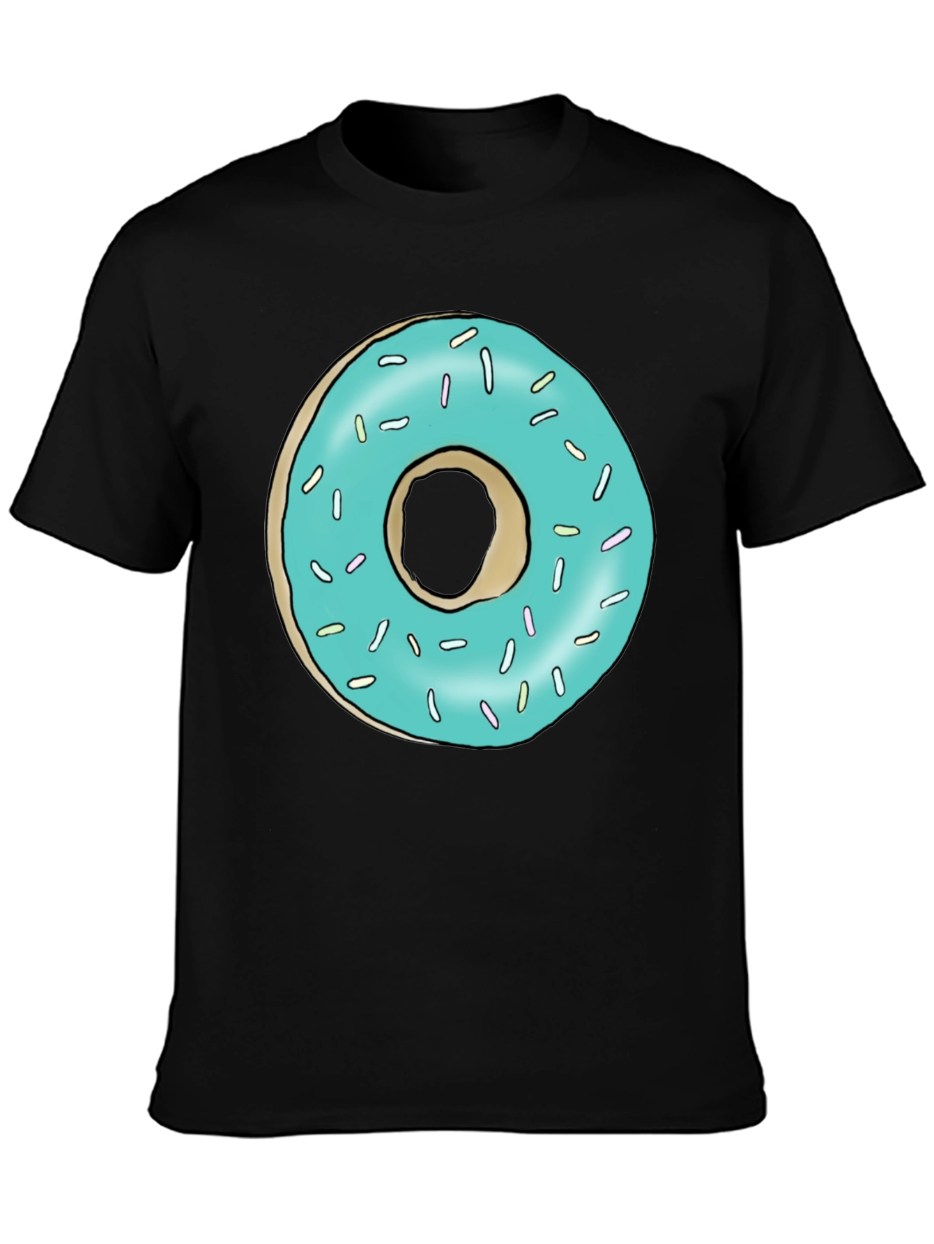 Donut Graphic T-Shirt - Fun Casual Tee
