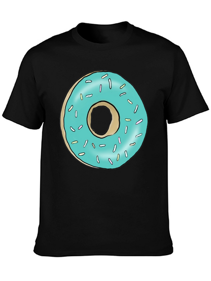Donut Graphic T-Shirt - Fun Casual Tee