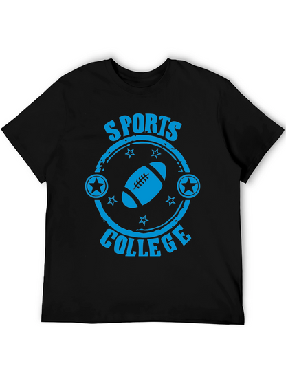 Sports College Football Graphic T-Shirt