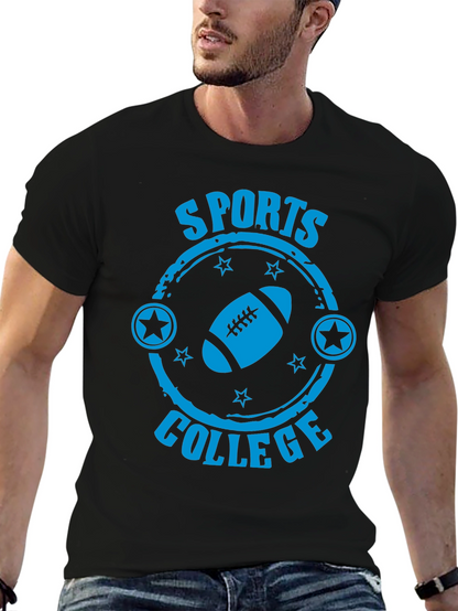 Sports College Football Graphic T-Shirt
