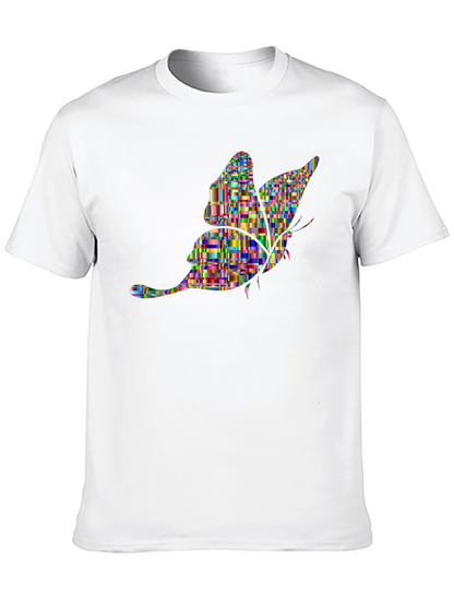Butterfly Graphic Black T-Shirt