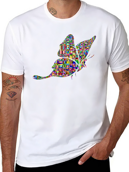 Butterfly Graphic Black T-Shirt
