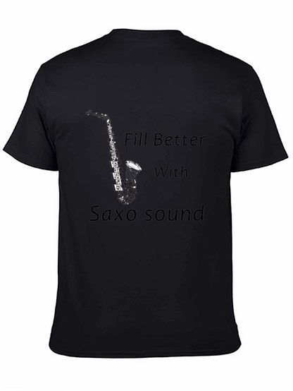Saxophone T-Shirt: Feel Better with Saxo Sound